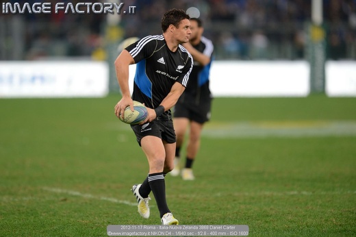 2012-11-17 Roma - Italia-Nuova Zelanda 3868 Daniel Carter